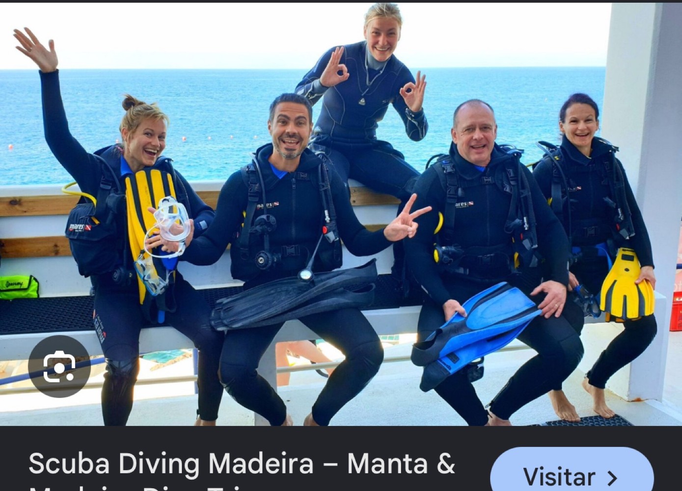 Mergulho na Madeira